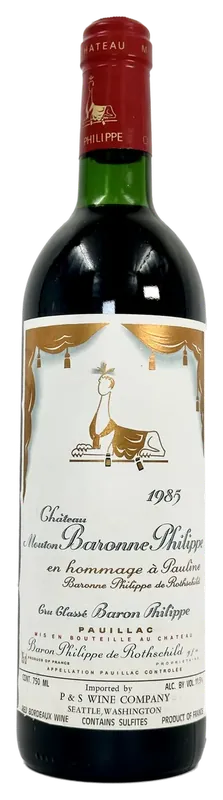 Château Mouton Baronne Philippe 1985