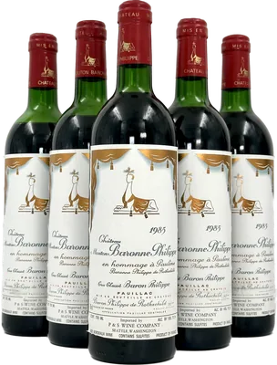 Château Mouton Baronne Philippe 1985, foto 2 de 5