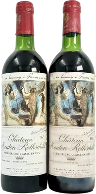 Château Mouton Rothschild 1973, foto 2 de 5