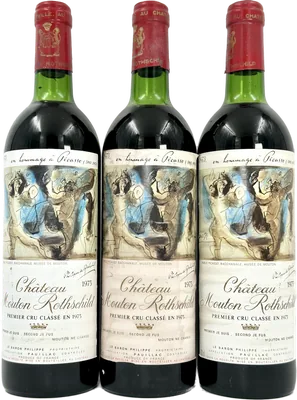 Château Mouton Rothschild 1973, foto 2 de 5