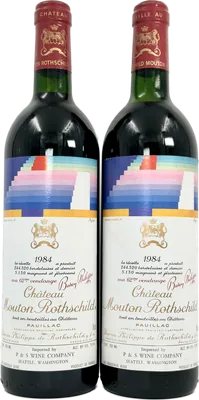 Château Mouton Rothschild 1984, foto 2 de 5