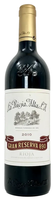 La Rioja Alta · Gran Reserva 890 2010