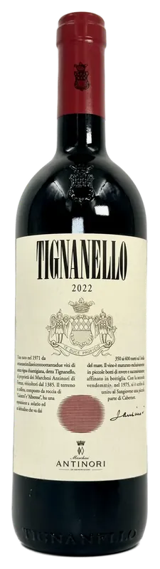 Marchesi Antinori · Tignanello 2022